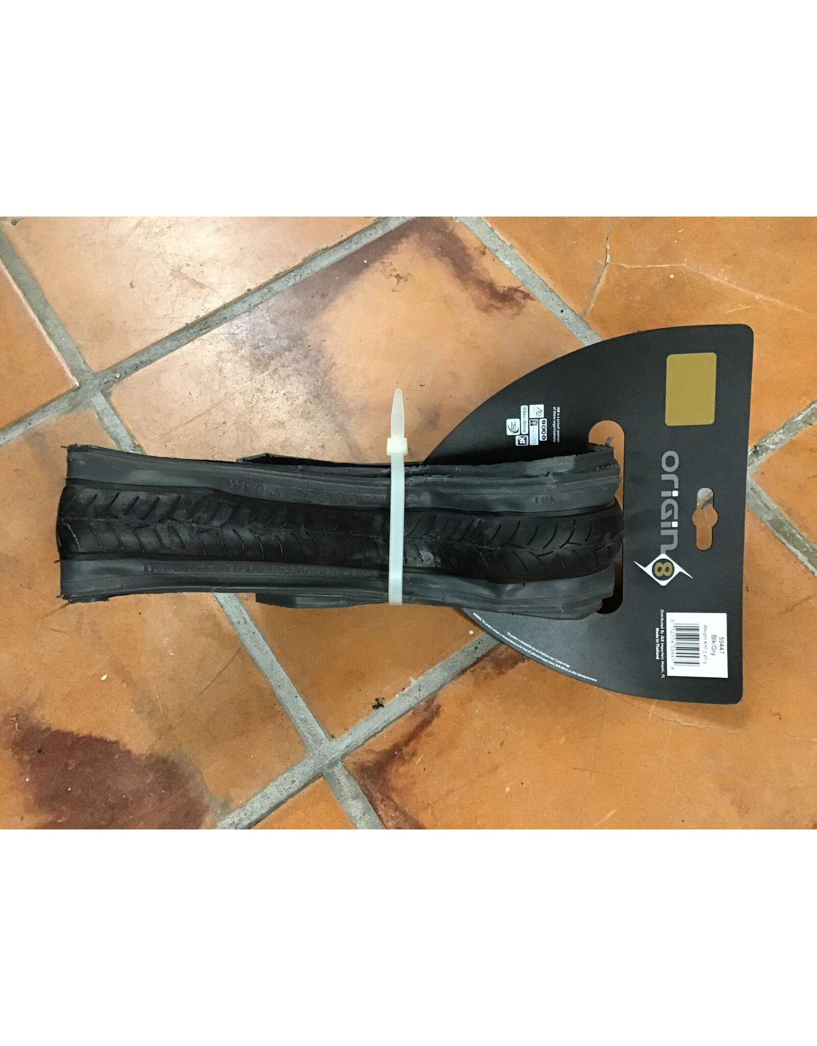 ORIGIN8 OR8 ELIM 27x1-1/4 FOLD BELT BK/GY 85psi