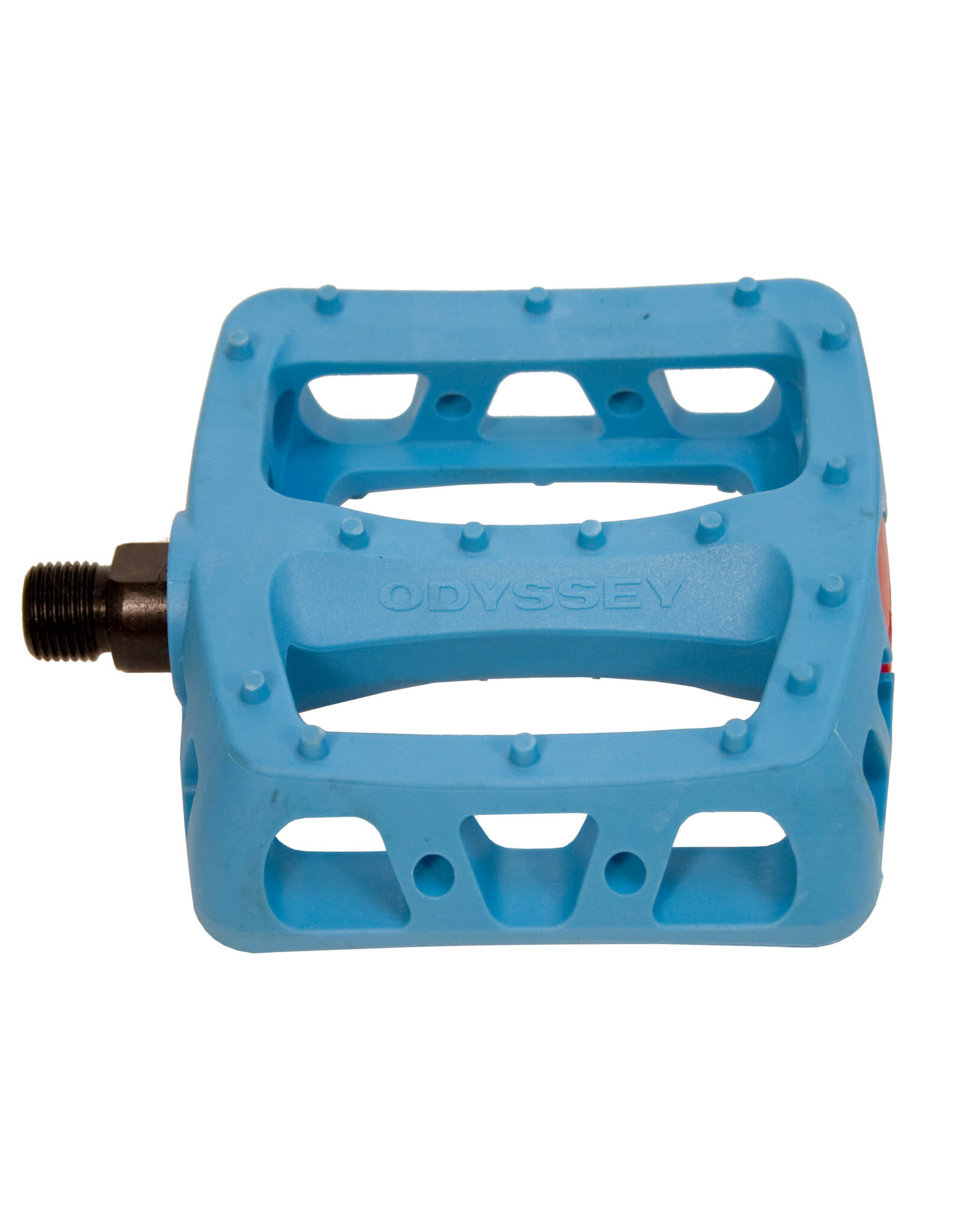 Odyssey Odyssey Twisted PC Pedals - Platform, Composite, 9/16", Ocean Blue