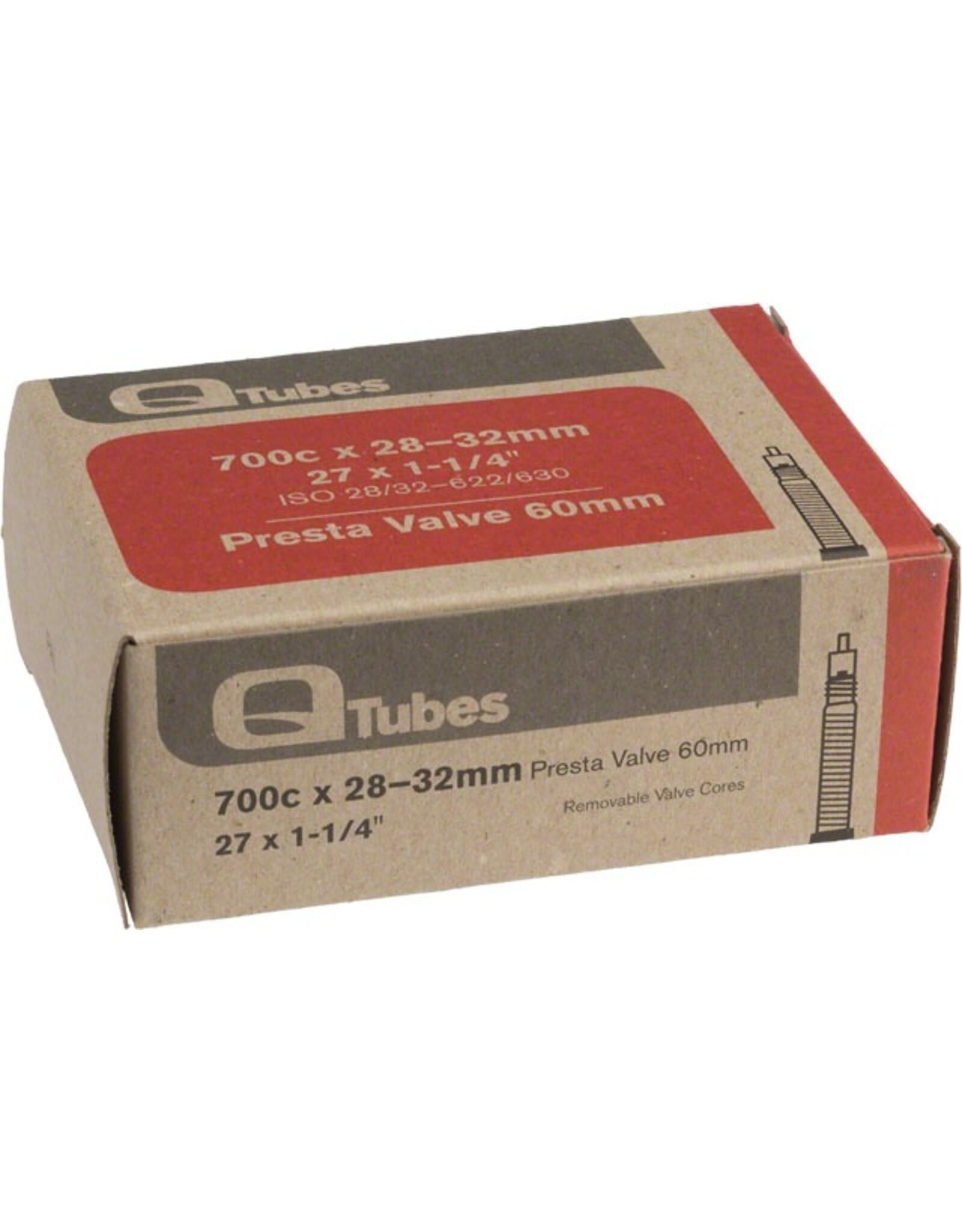 Q-Tubes Tube 700c x 28-35mm 32mm Presta Valve