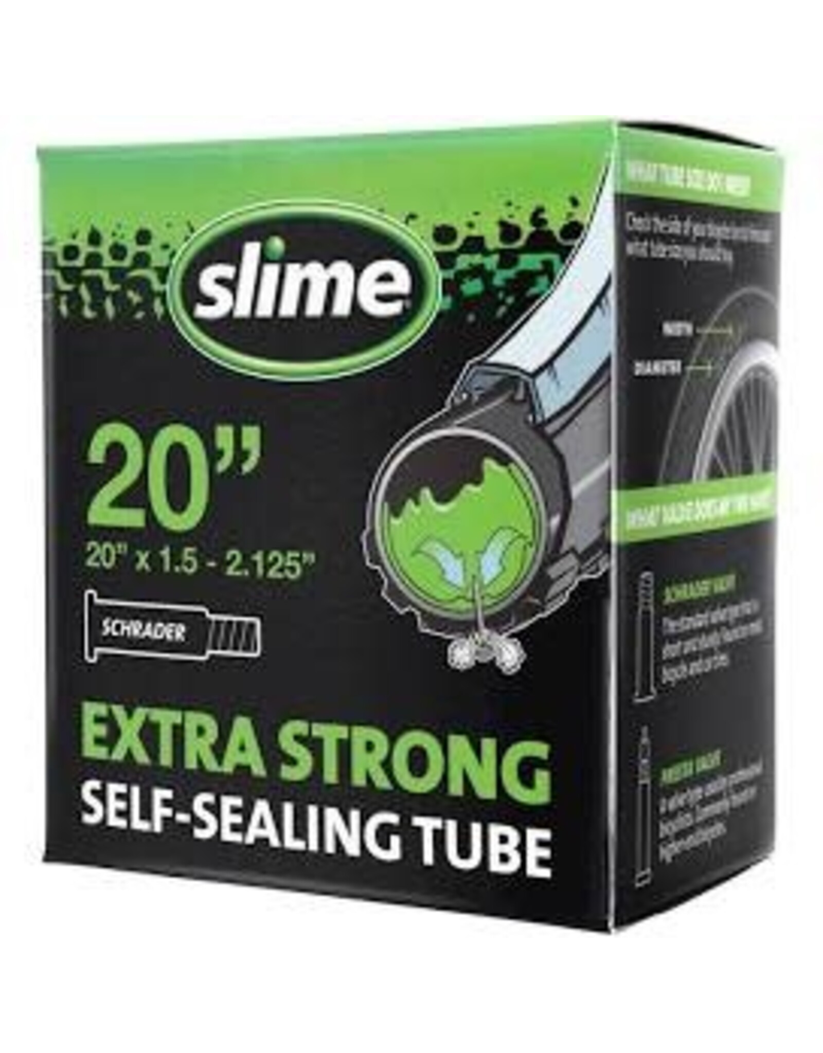 Slime Slime Self -Sealing Tube 20" x 1.5-2.125", Schrader Valve