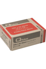 Q-Tubes Q-Tubes 700c x 23-25mm 48mm Presta Valve Tube 126g