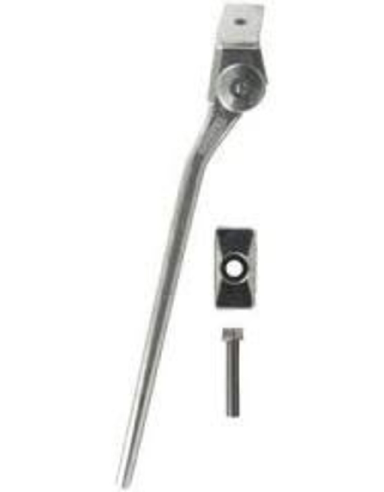 Greenfield Greenfield 305mm KS2 Kickstand: Silver~ Fits Large Frames