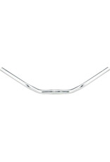 Dimension Dimension 25.4 Urban Cruiser Bar, 620mm Wide, 55mm Rise, 40 degree Sweep, Silver