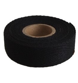 Newbaum'S Cotton CLOTH BAR TAPE- Black