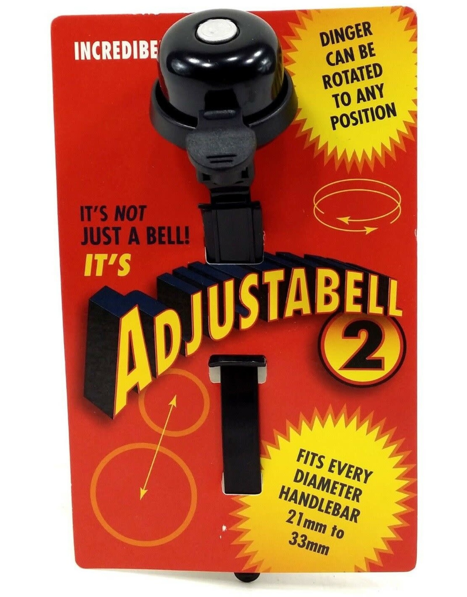 Incredibell Incredibell Adjustabell 2 Bell: Black