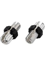 Jagwire M10 Slotted Alloy Adjusting Barrel Silver/Black