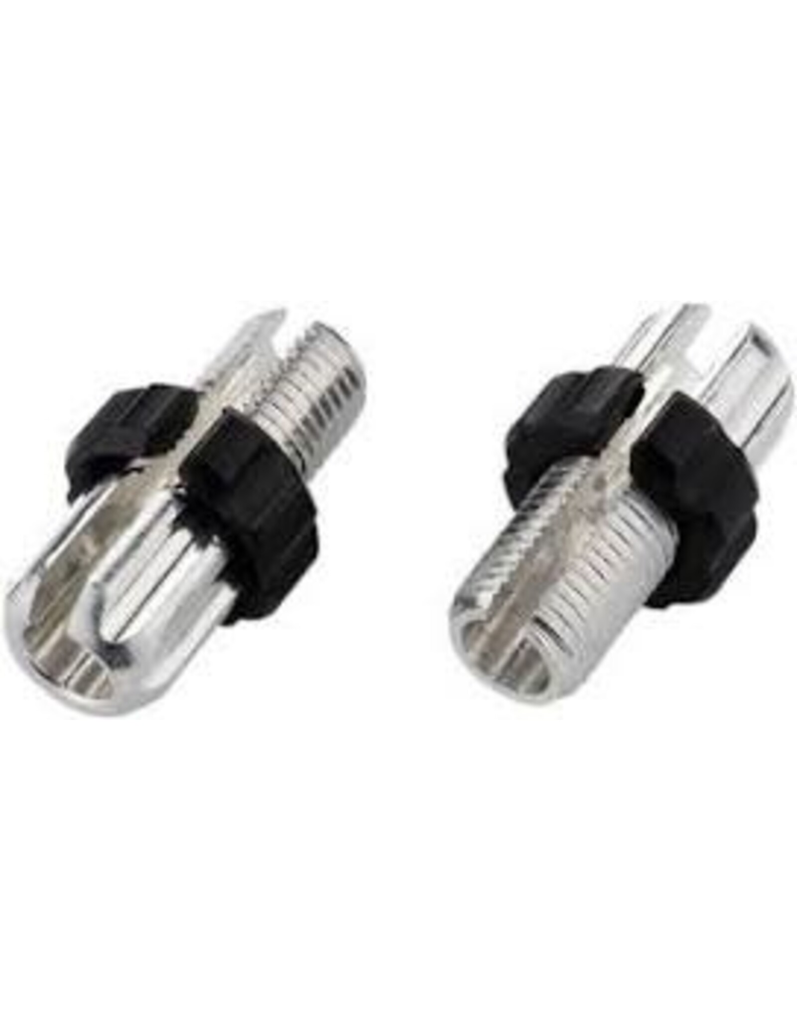 Jagwire M10 Slotted Alloy Adjusting Barrel Silver/Black