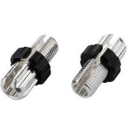 Jagwire M10 Slotted Alloy Adjusting Barrel Silver/Black