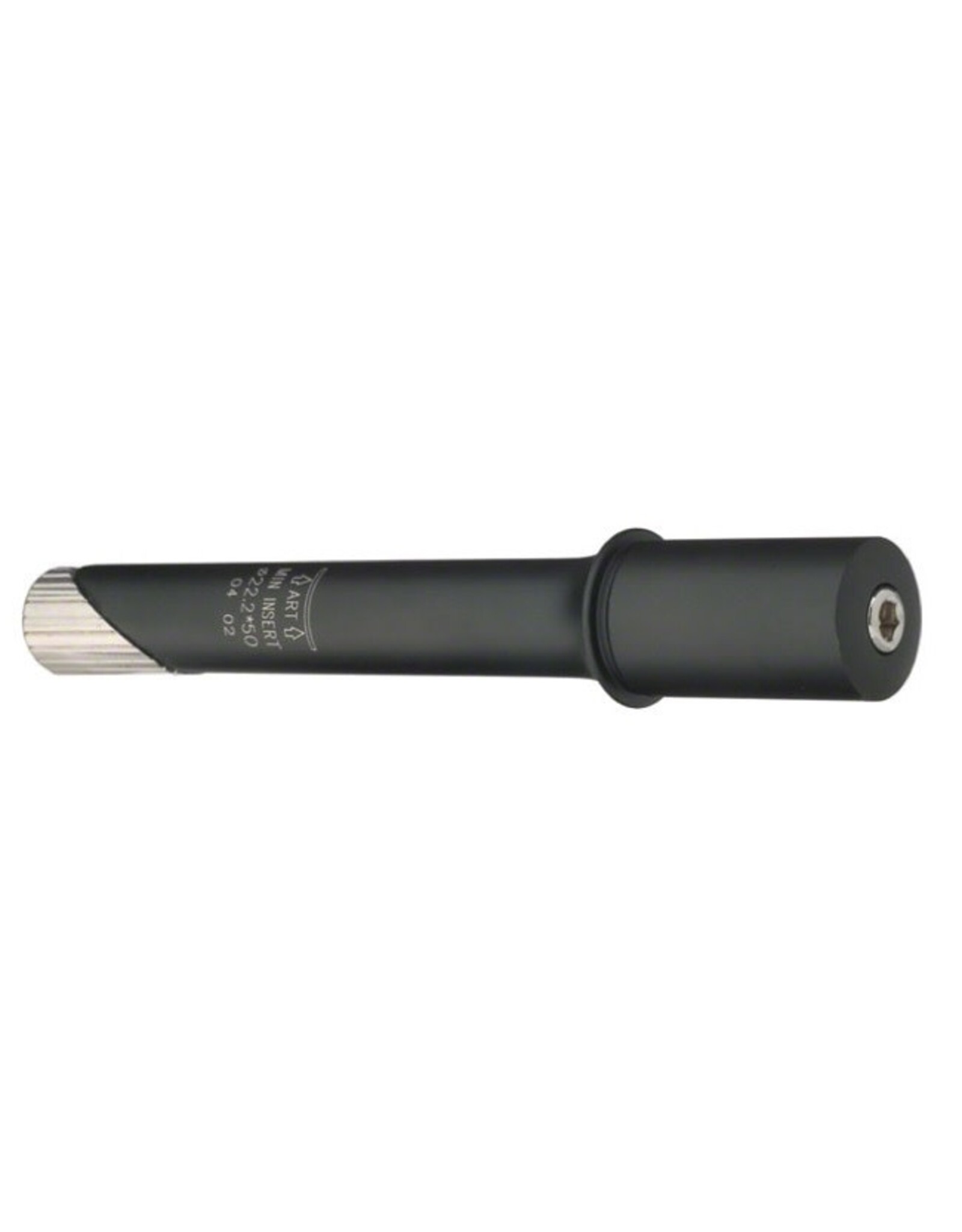 Dimension Dimension Steerer Adaptor 1" quill to 1-1/8" Threadless Black
