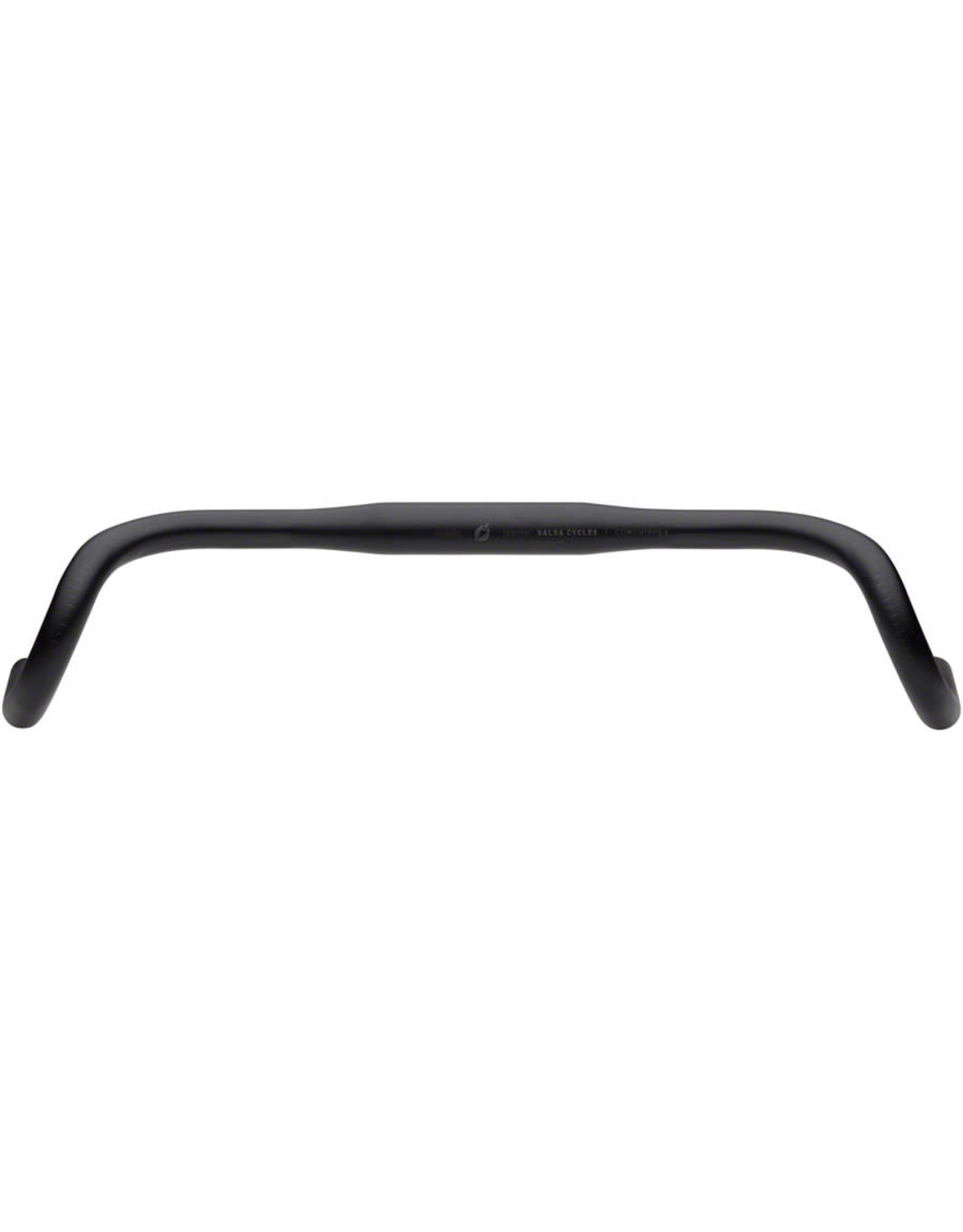 Salsa Salsa Cowchipper Drop Handlebar - Aluminum, 31.8mm, 52cm, Black