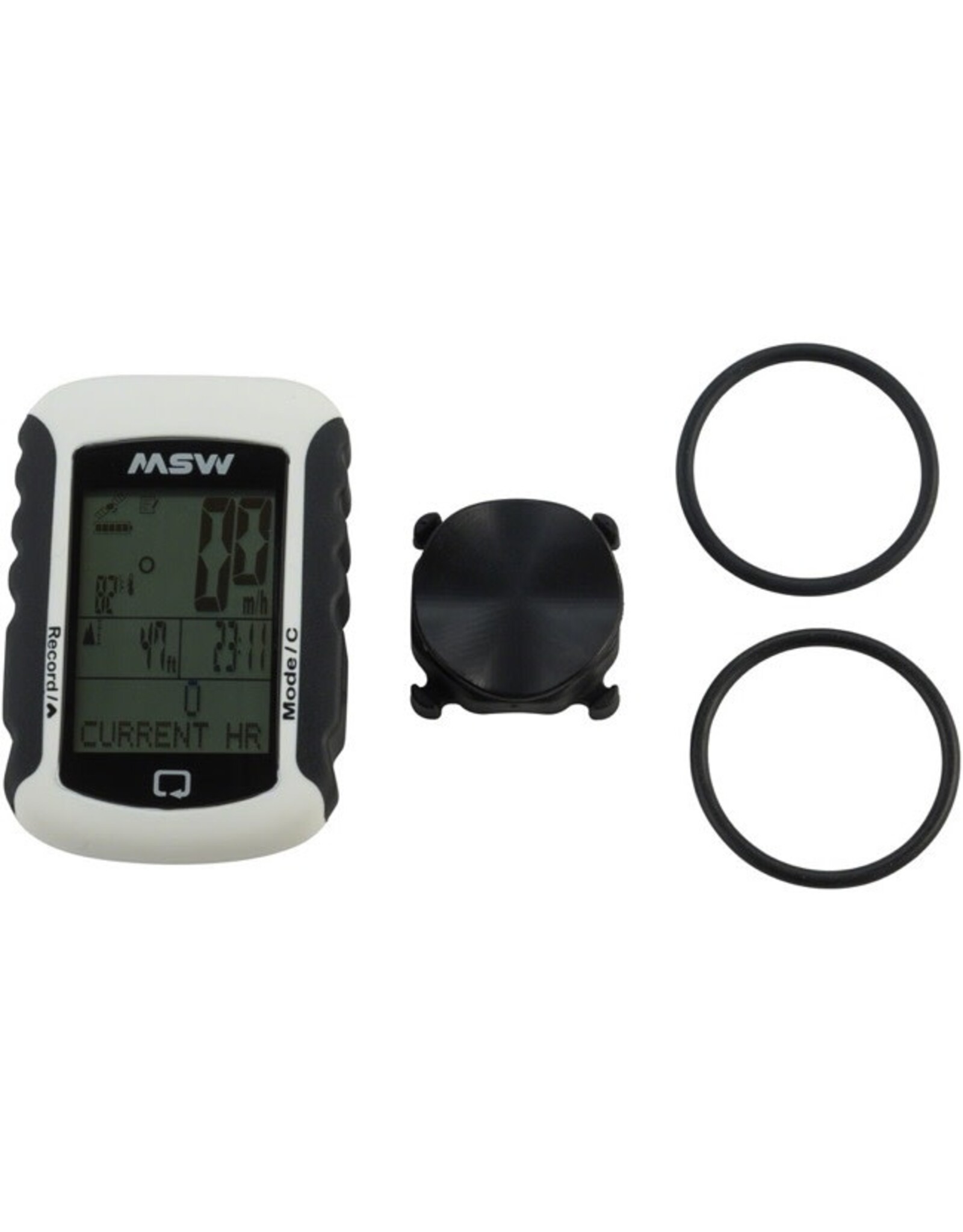 MSW MSW Miniac 333 GPS BLE Bike Computer - GPS, Wireless, White