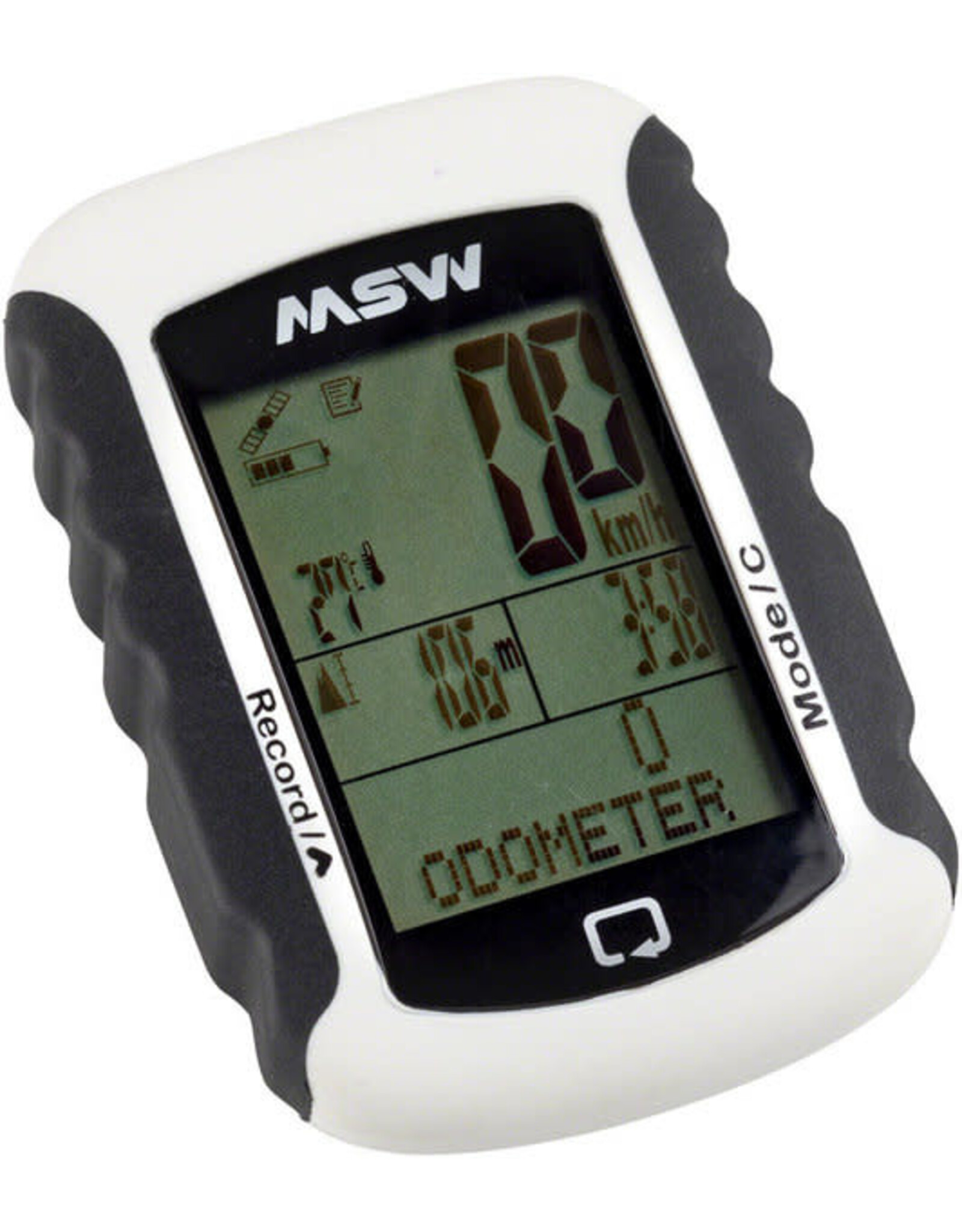 MSW MSW Miniac 333 GPS BLE Bike Computer - GPS, Wireless, White