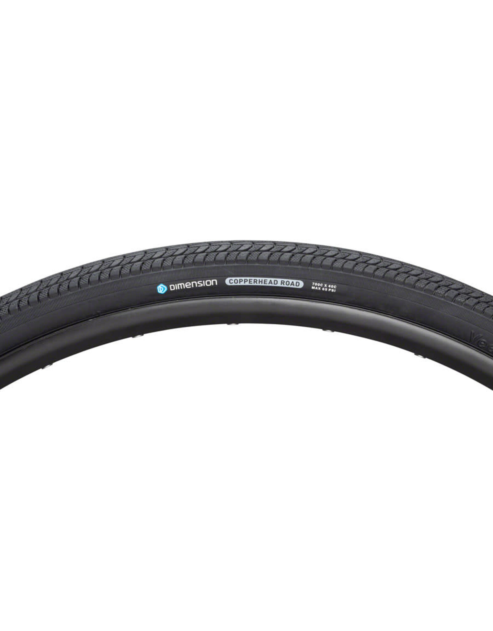 Dimension Dimension Copperhead Tire - 700 x 40, Clincher, Wire, Black, 33tpi