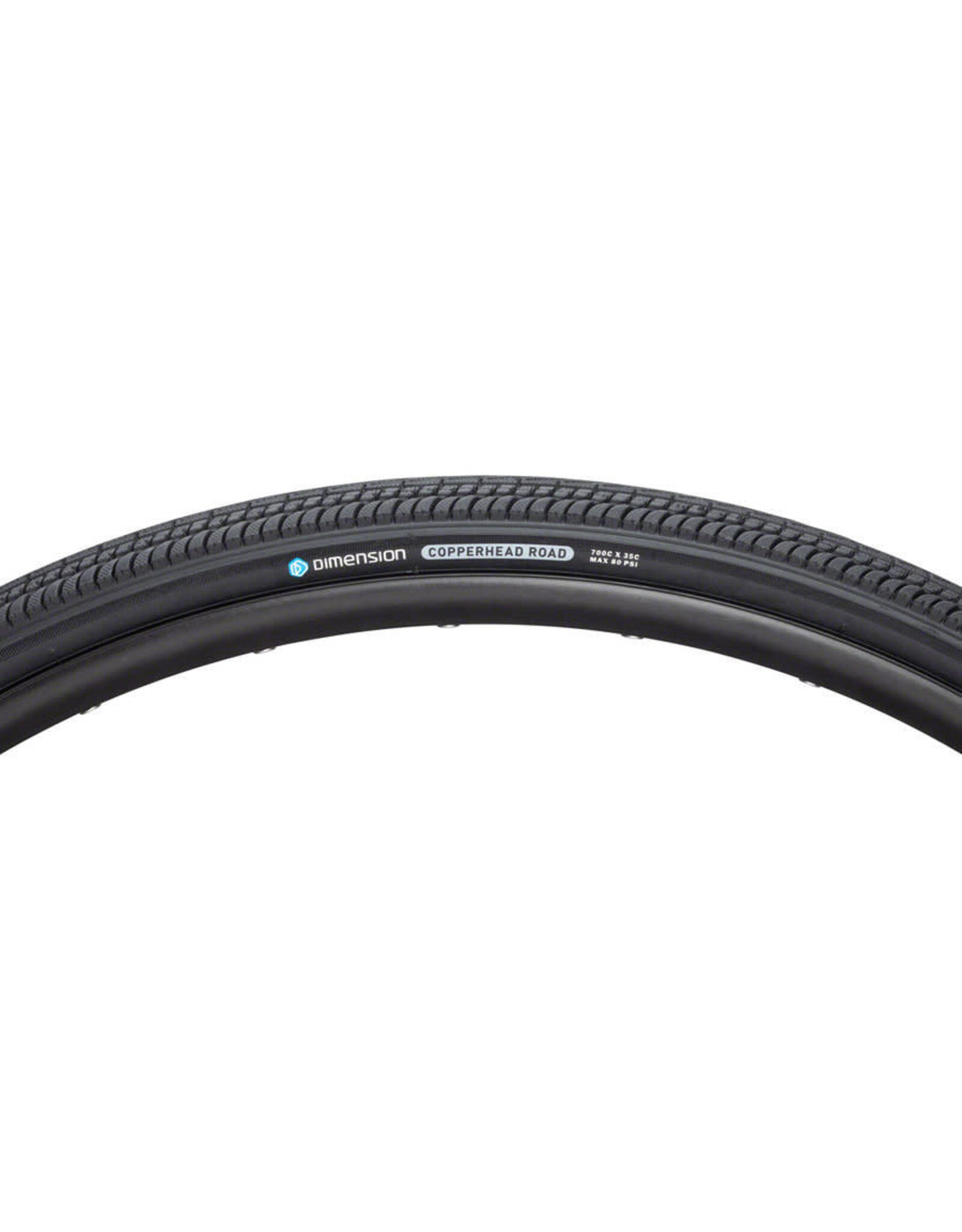 Dimension Dimension Copperhead Tire - 700 x 35, Clincher, Wire, Black, 33tpi