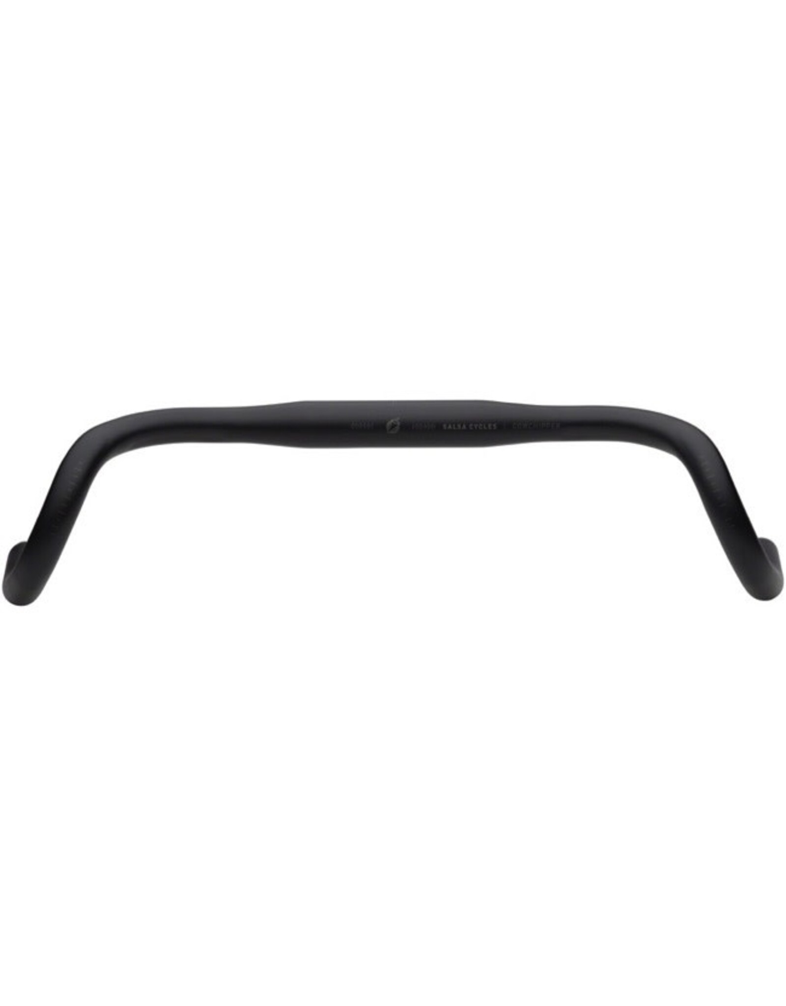 Salsa Salsa Cowchipper Drop Handlebar - Aluminum, 31.8mm, 50cm, Black