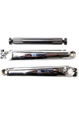 REDLINE Monster Tubular Chromo Crank Arm Set  175mm  Chrome