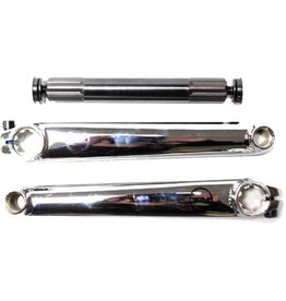 REDLINE Monster Tubular Chromo Crank Arm Set  175mm  Chrome