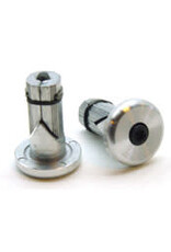 Primo Primo Aluminum Bar Ends- Silver