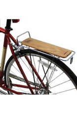 Wald Wald 215 Rear Rack with Wood Slat, Silver