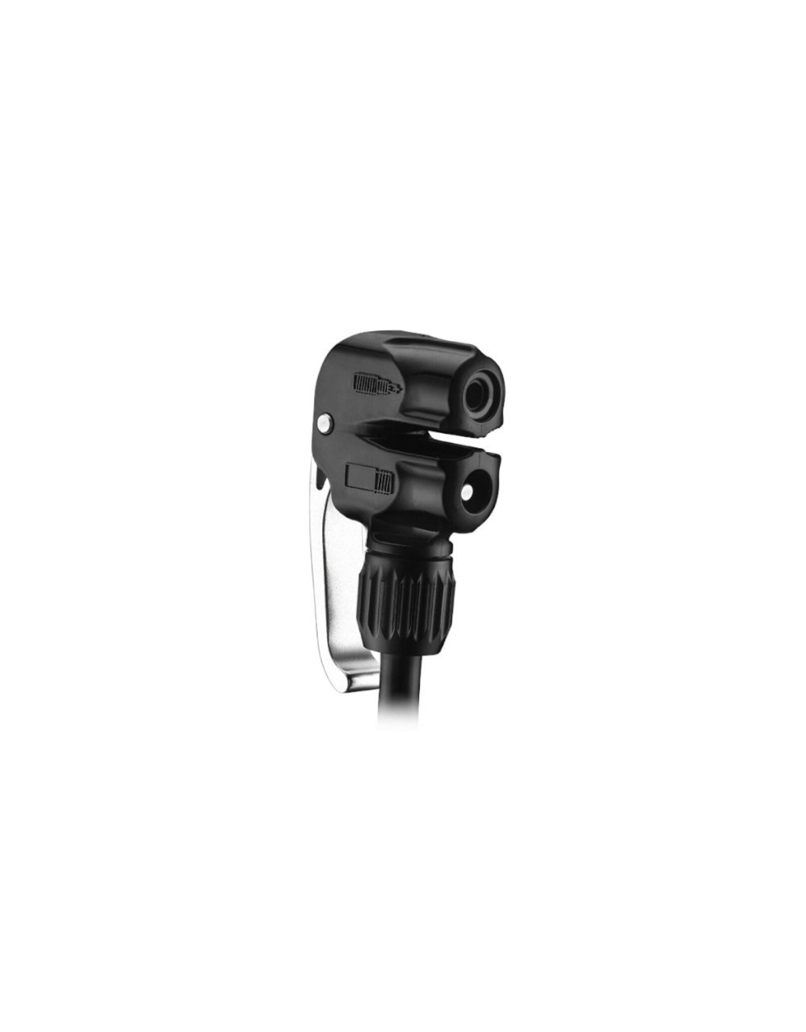Lezyne Lezyne Macro Floor Drive Pump: Dual Valve, Gloss Black