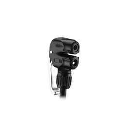 Lezyne Lezyne Macro Floor Drive Pump: Dual Valve, Gloss Black