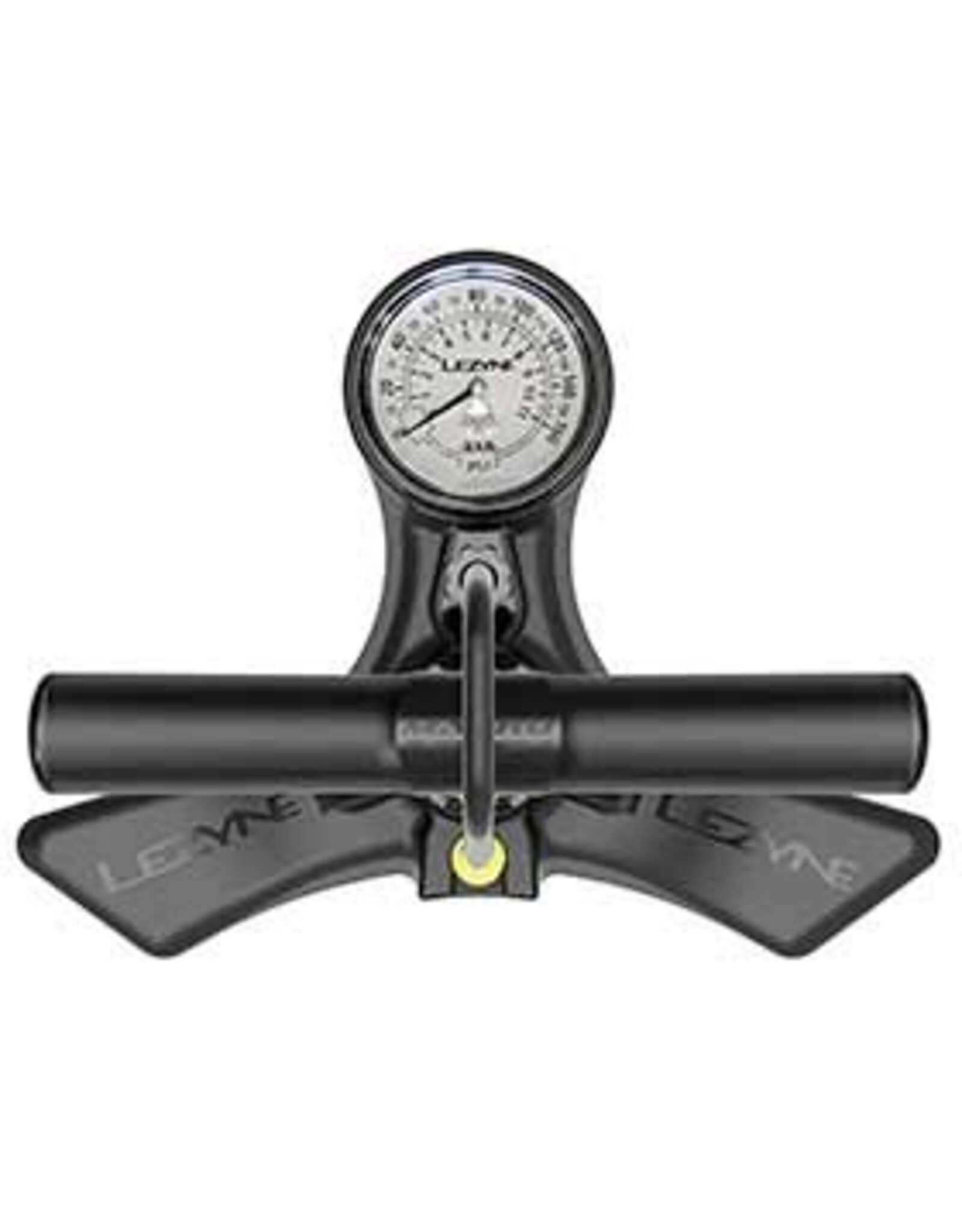 Lezyne Lezyne Macro Floor Drive Pump: Dual Valve, Gloss Black