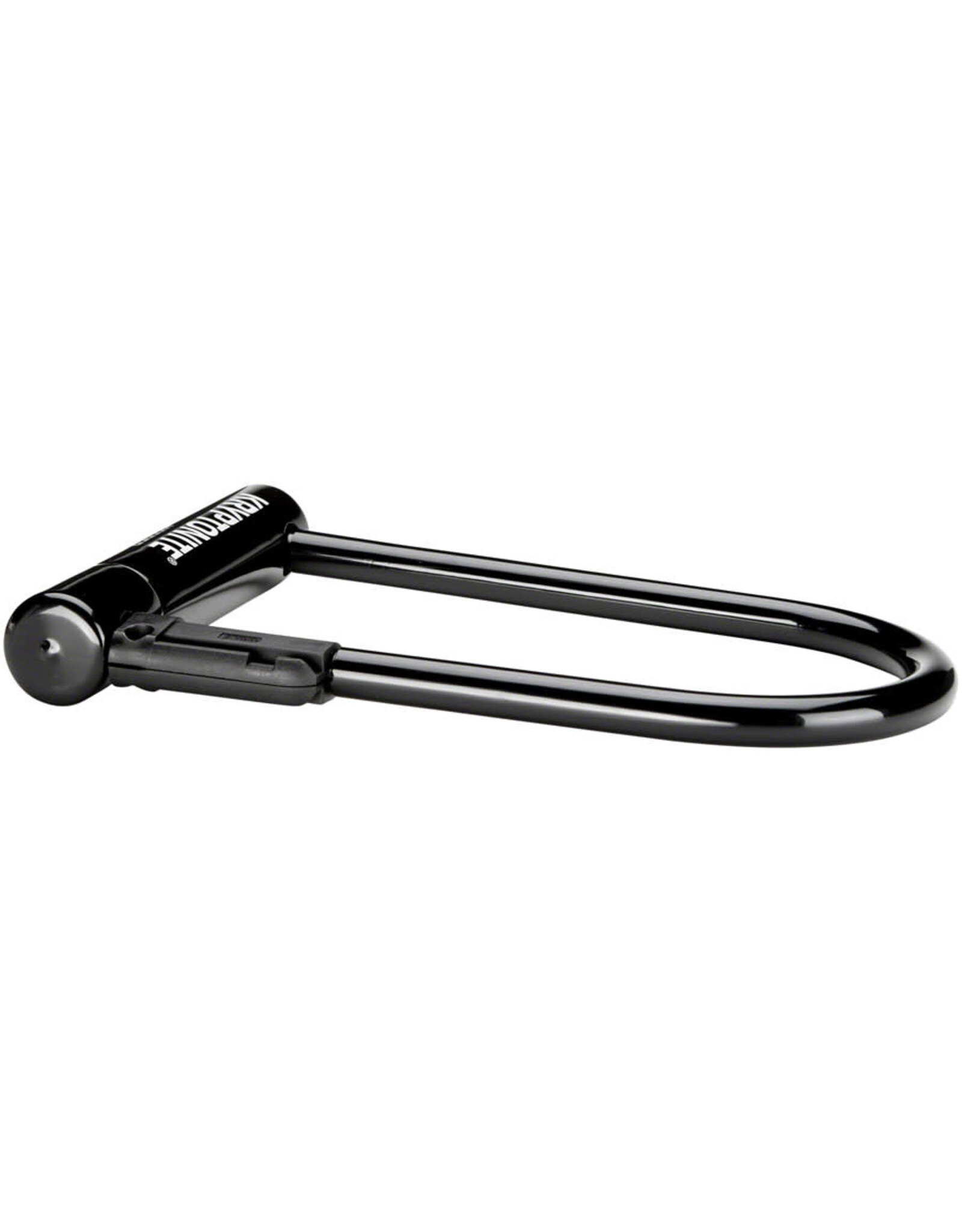 Kryptonite Kryptonite Keeper U-Lock - 4 x 8", Keyed, Black, Includes bracket