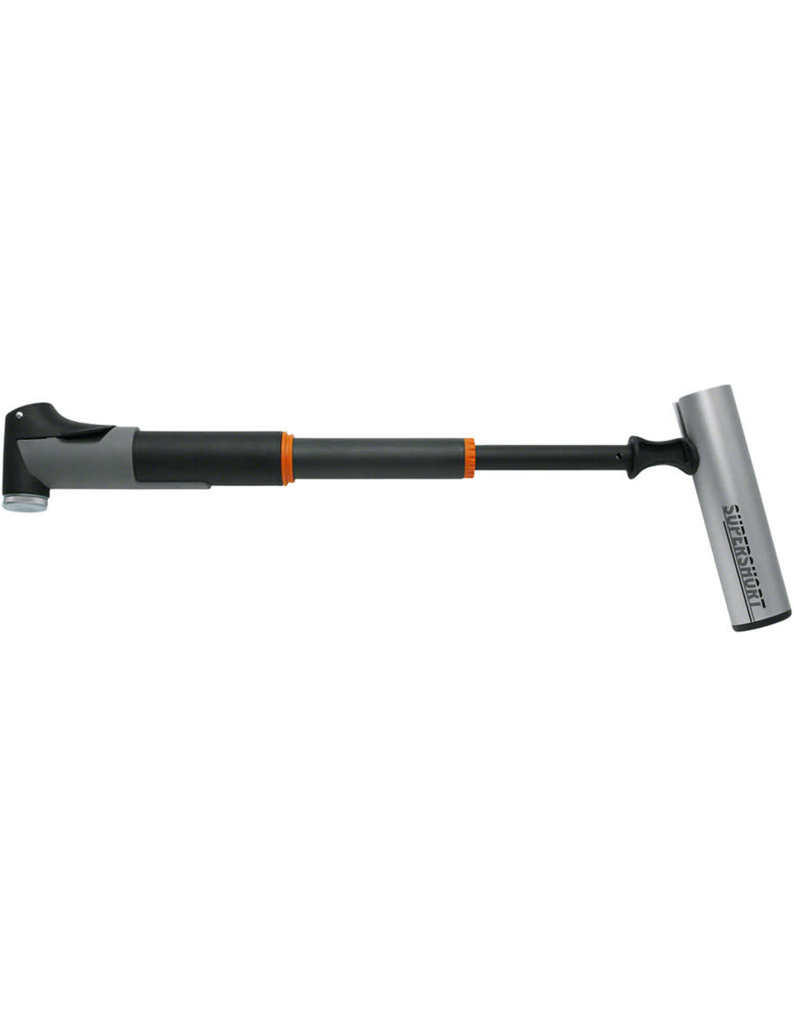 SKS SKS Supershort Mini Pump - 87psi, Gray/Black