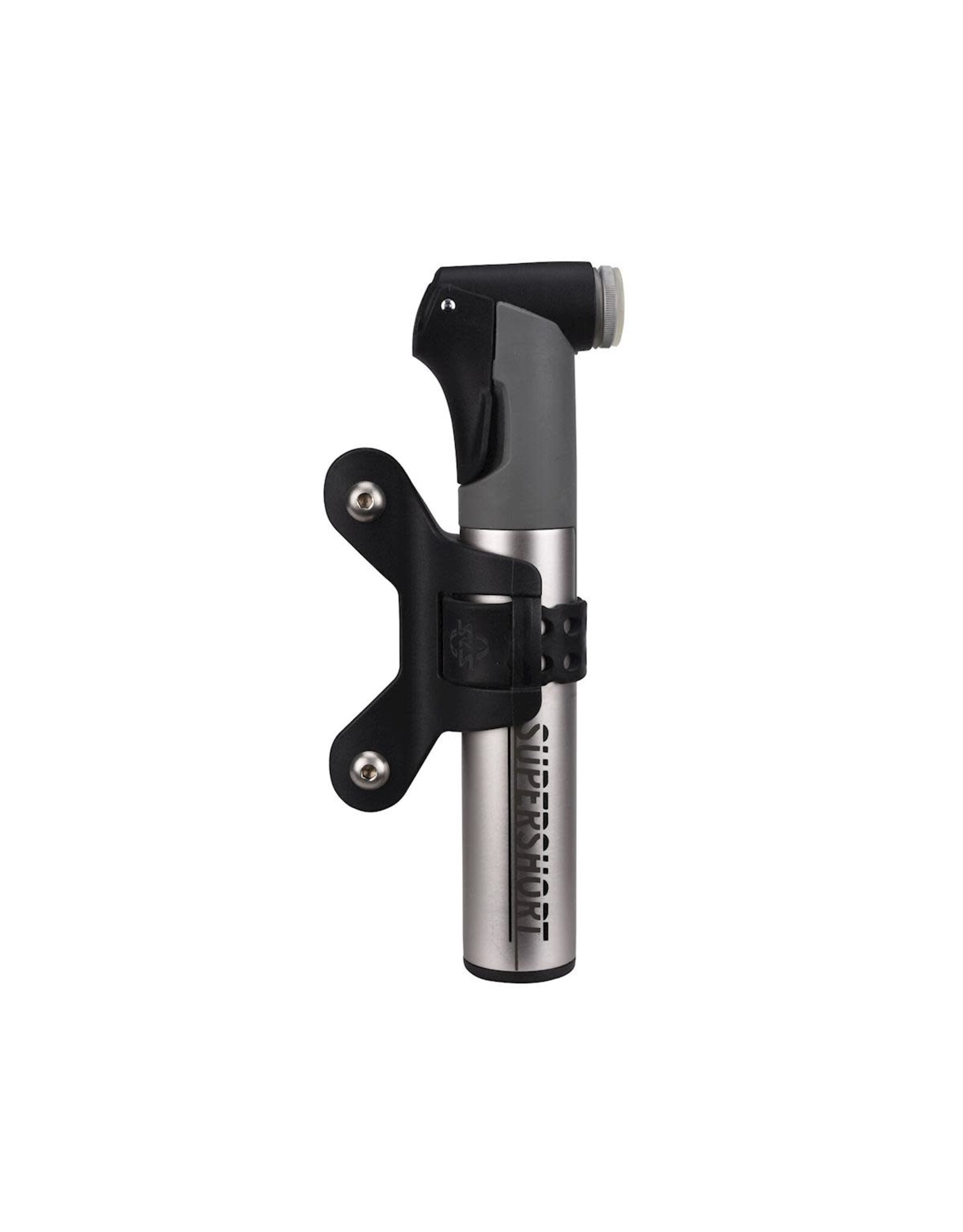 SKS SKS Supershort Mini Pump - 87psi, Gray/Black