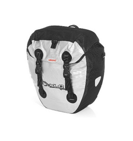 XLC XLC Globetrotter Pannier Bag Set Black/Silver