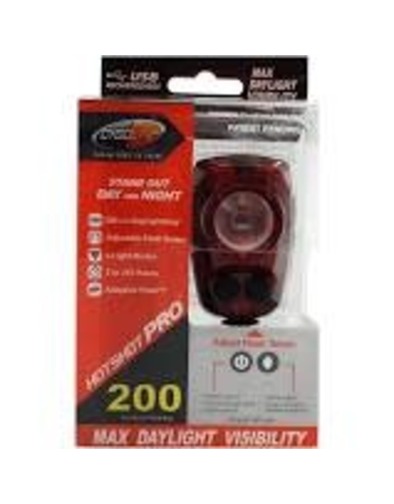 CygoLite Cygolite Hotshot Pro 200 USB Rechargeable Taillight