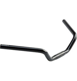 Dimension Dimension 25.4 Urban Cruiser Bar, 620mm Wide, 55mm Rise, 40 degree Sweep, Black