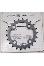 TruVativ TruVativ Trushift 22t 64mm BCD 8 and 9 Speed and 2x10 Chainring Black Alloy