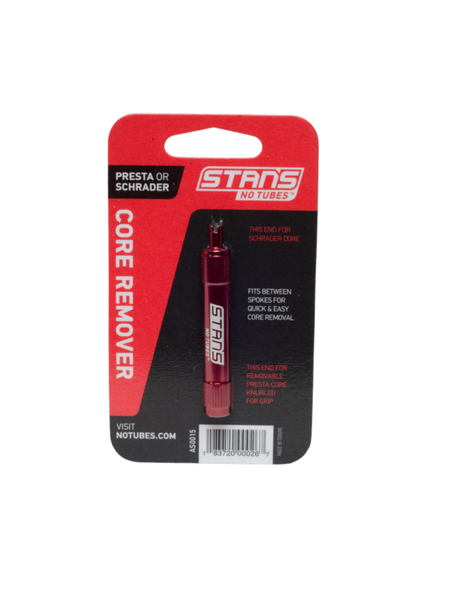 Stan's No Tubes Stan's NoTubes Presta/Schrader Valve Core Removal Tool