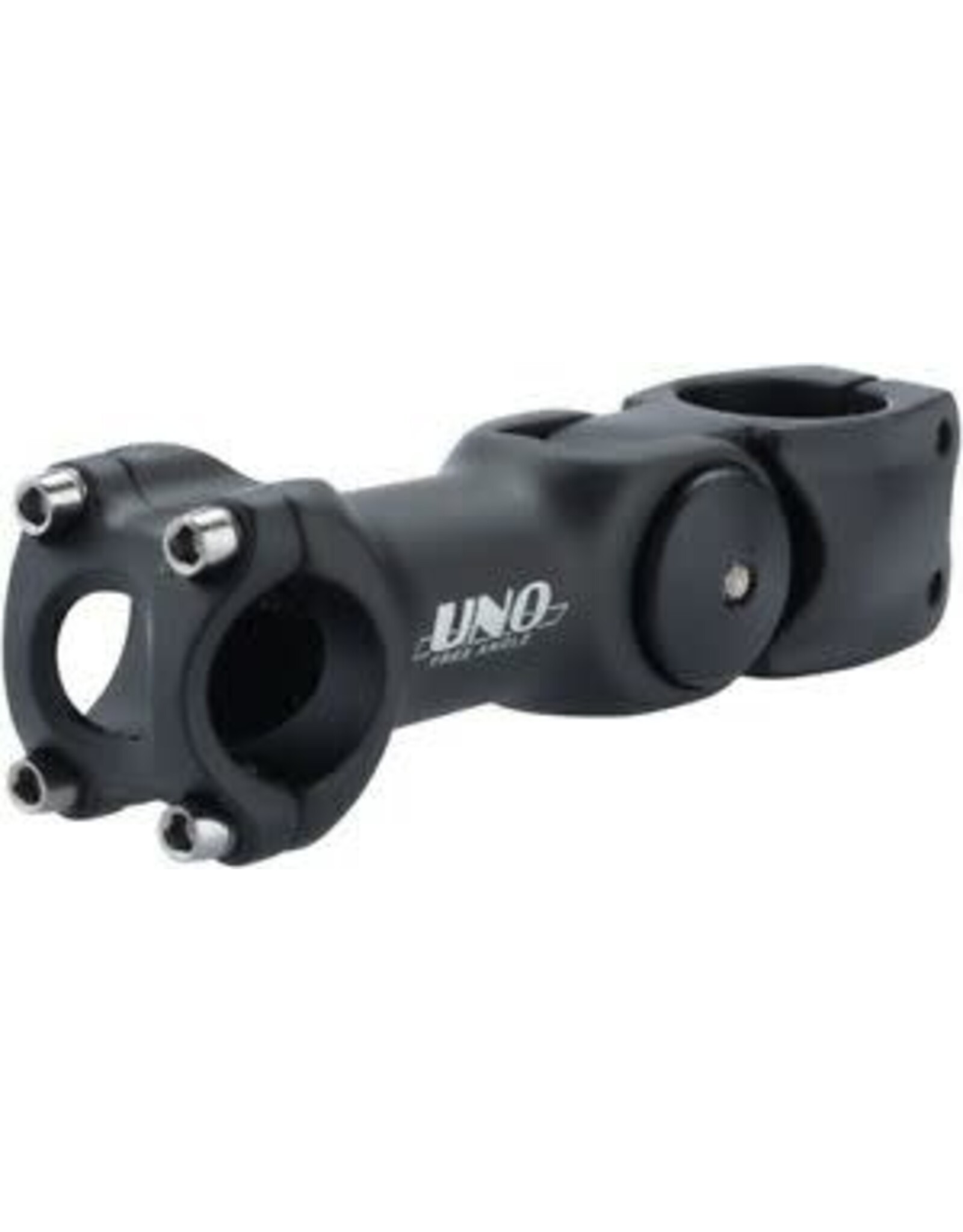 Kalloy Kalloy 820 Stem - 110mm, 25.4 Clamp, Adjustable, 1 1/8", Aluminum, Black