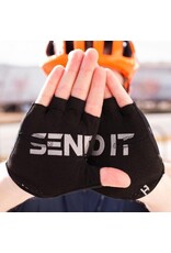 HandUp Handup Gloves- Shorties Blackout Bolts XL