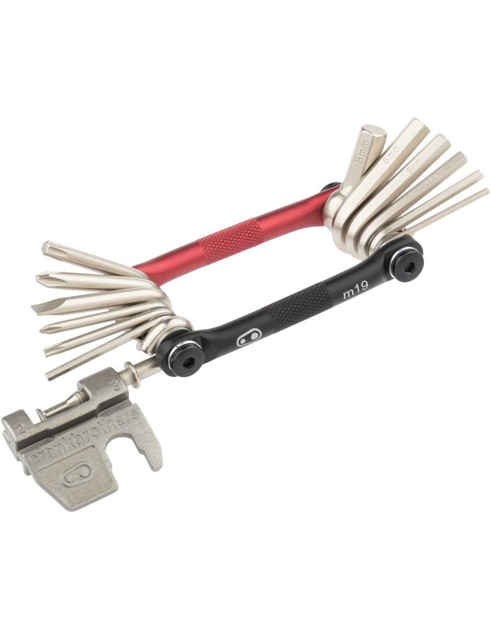 Crank Brothers Crank Brothers Multi 19 Tool - Black/Red