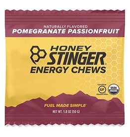 Honey Stinger Honey Stinger Organic Energy Chews: Pomegranate, Passion Fruit, each
