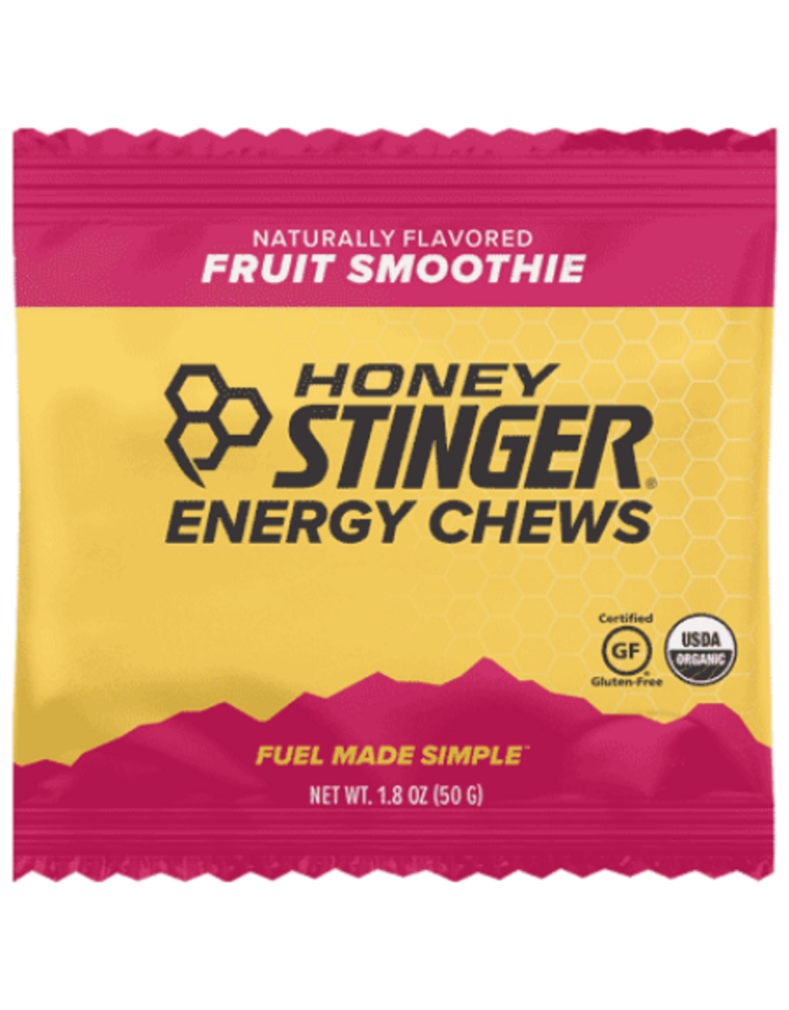 Honey Stinger Honey Stinger Organic Energy Chews: Fruit Smoothie, each