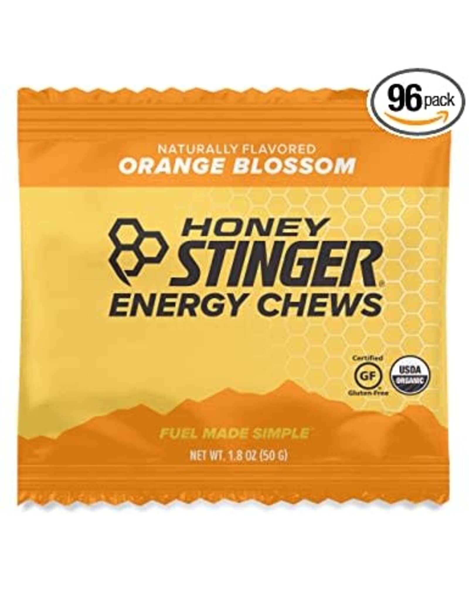 Honey Stinger Honey Stinger Organic Energy Chews: Orange, each