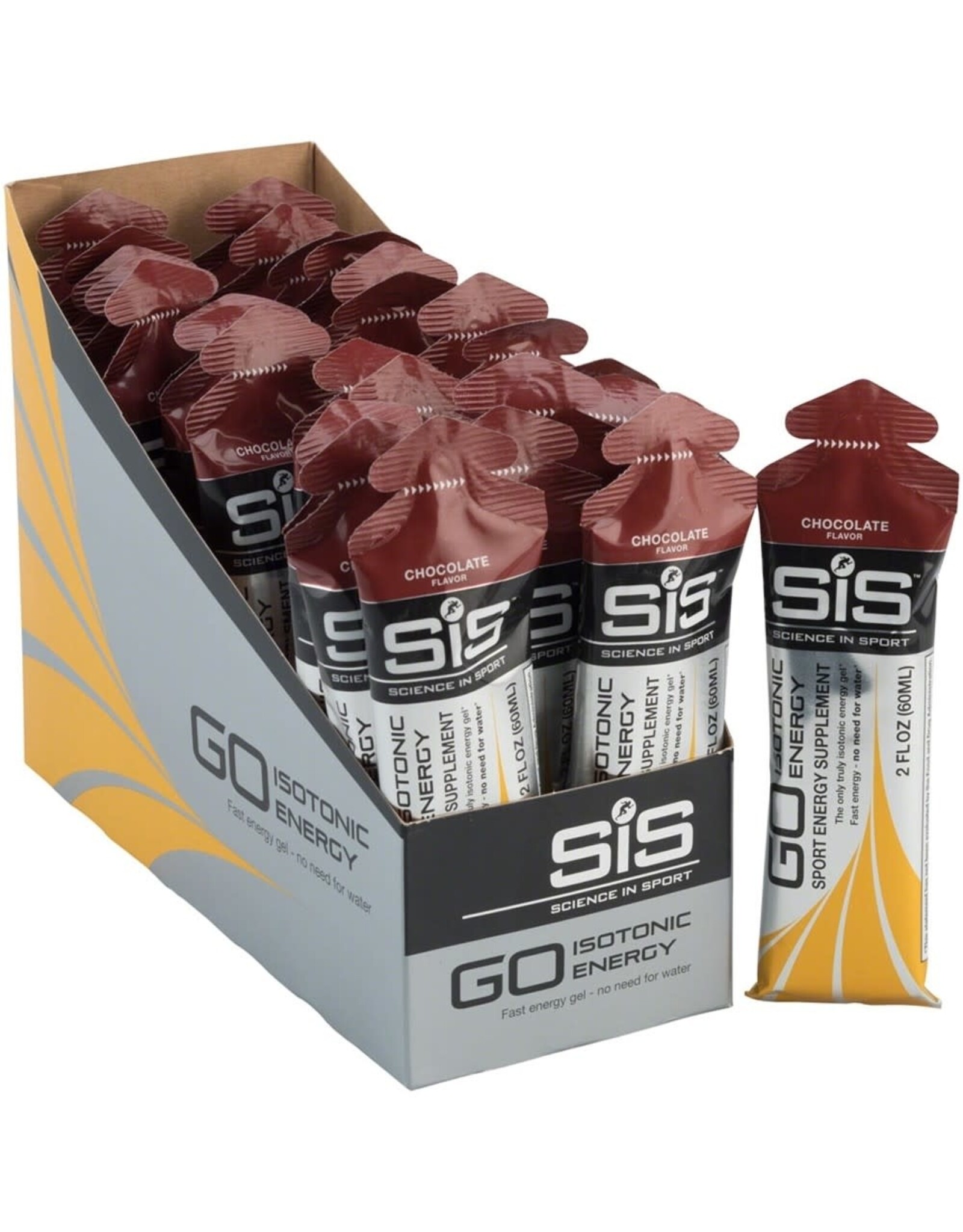 SIS Science in Sport Nutrition SiS GO Isotonic Energy Gel: Cherry, 60ml, each