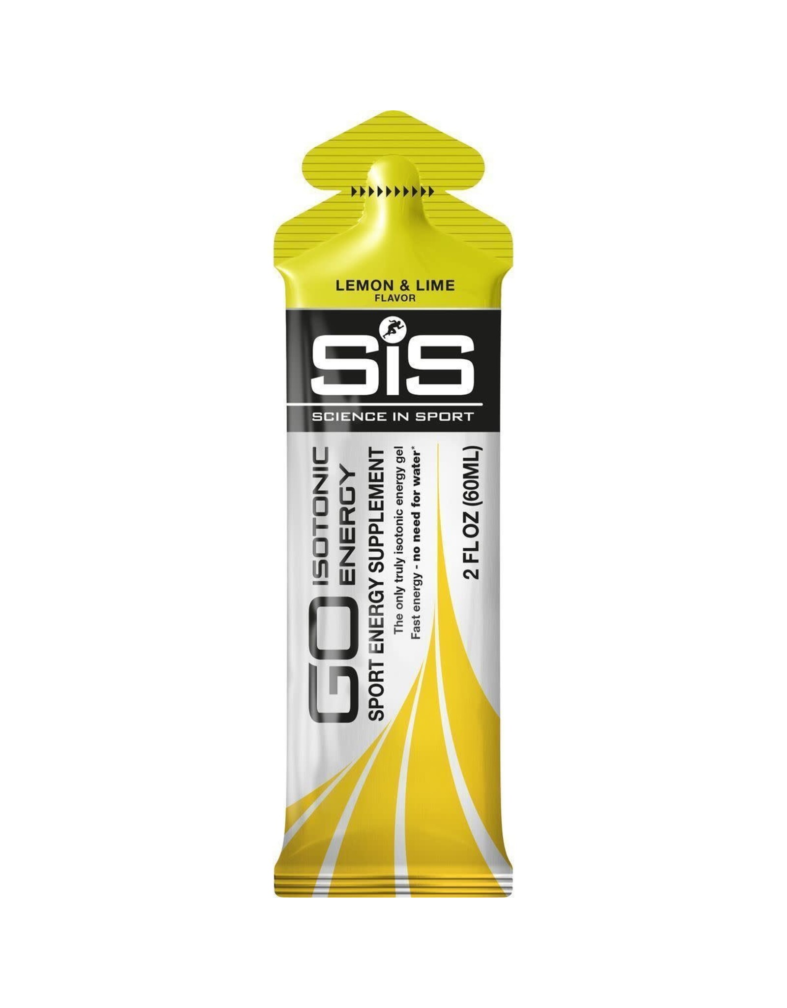 SIS Science in Sport Nutrition SiS GO Isotonic Energy Gel: Lemon Lime, 60ml, each