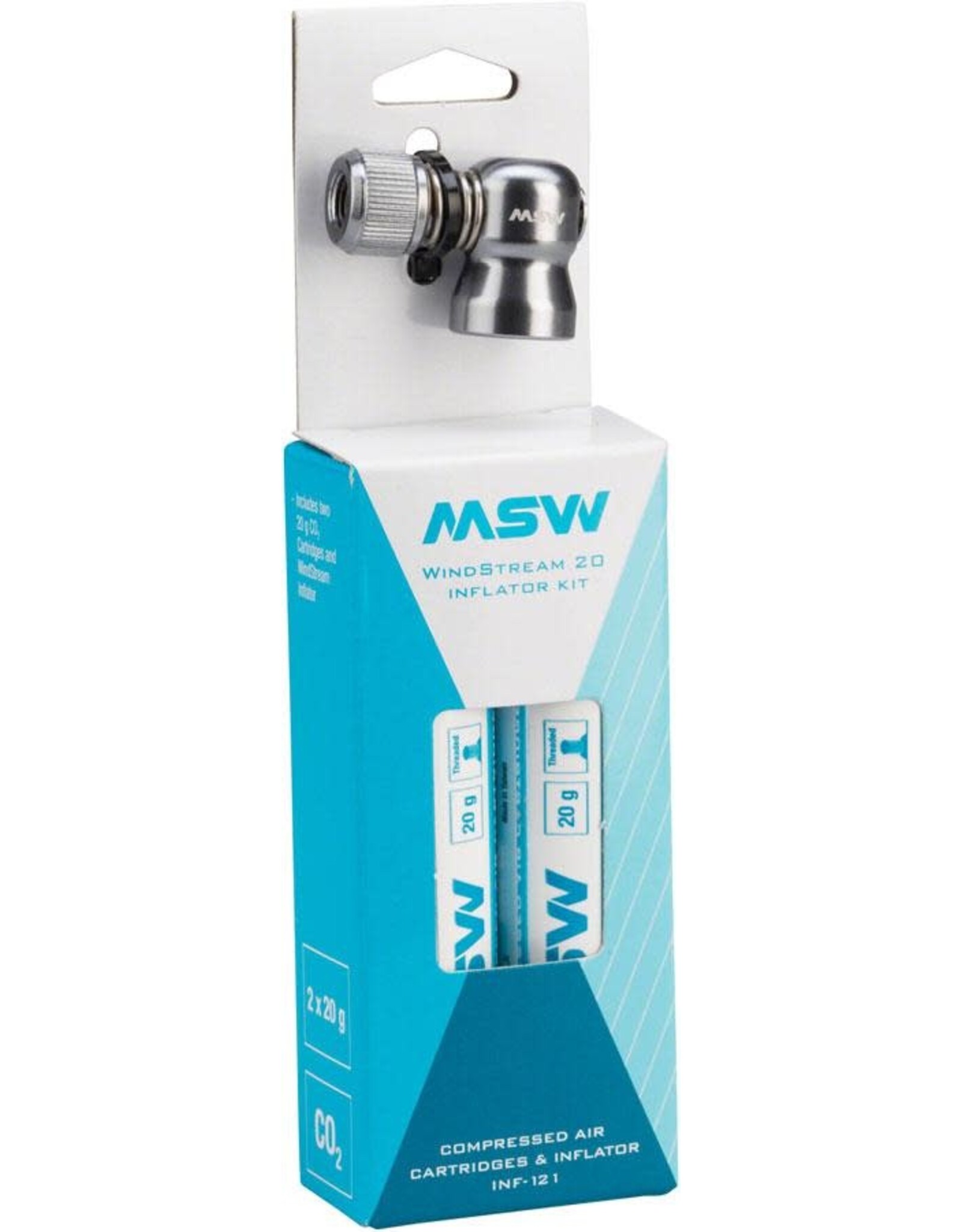 MSW MSW Windstream Push Kit with two 20g Cartridges