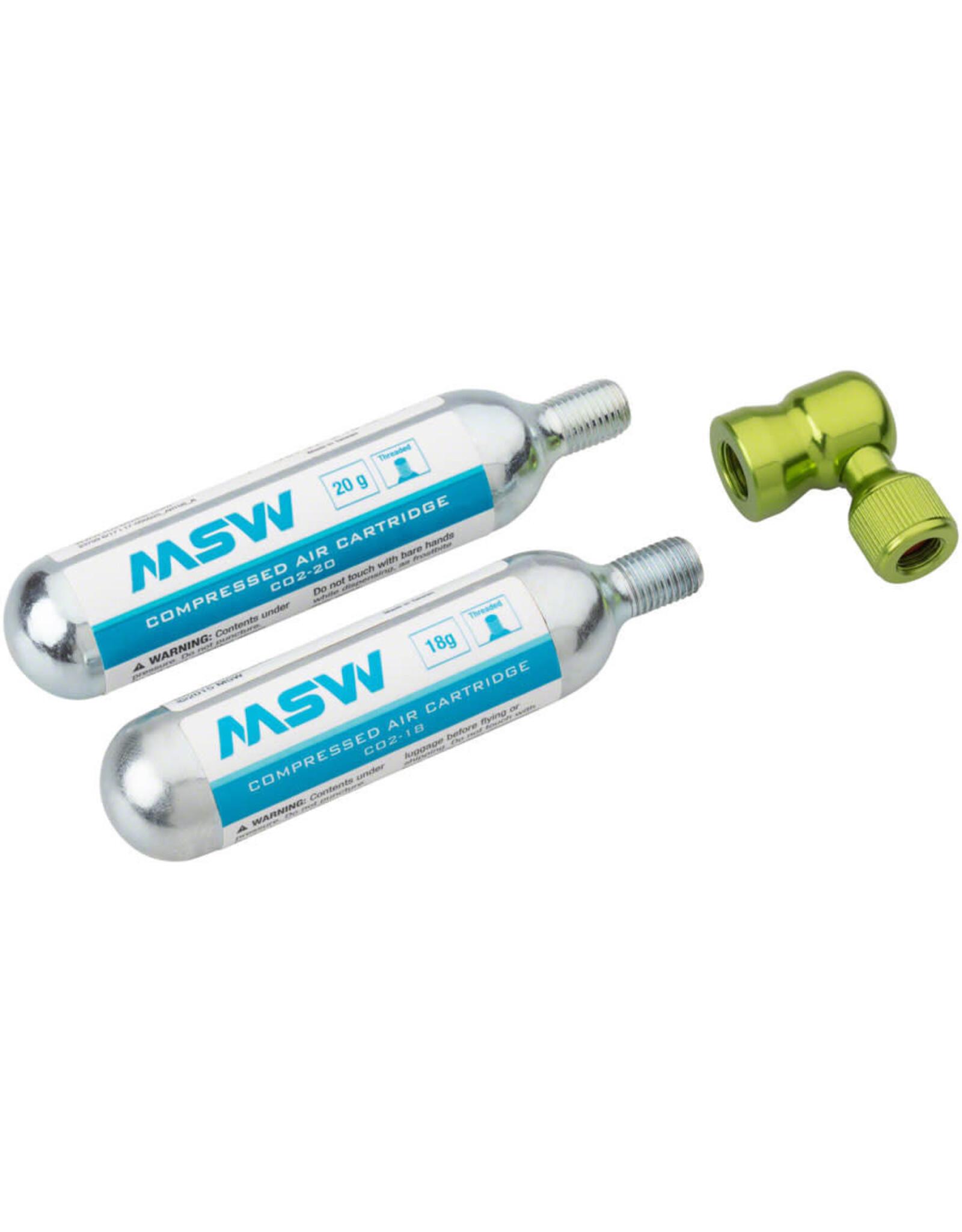 MSW MSW Windstream Twist 20 Kit with two 20g CO2 Cartridges