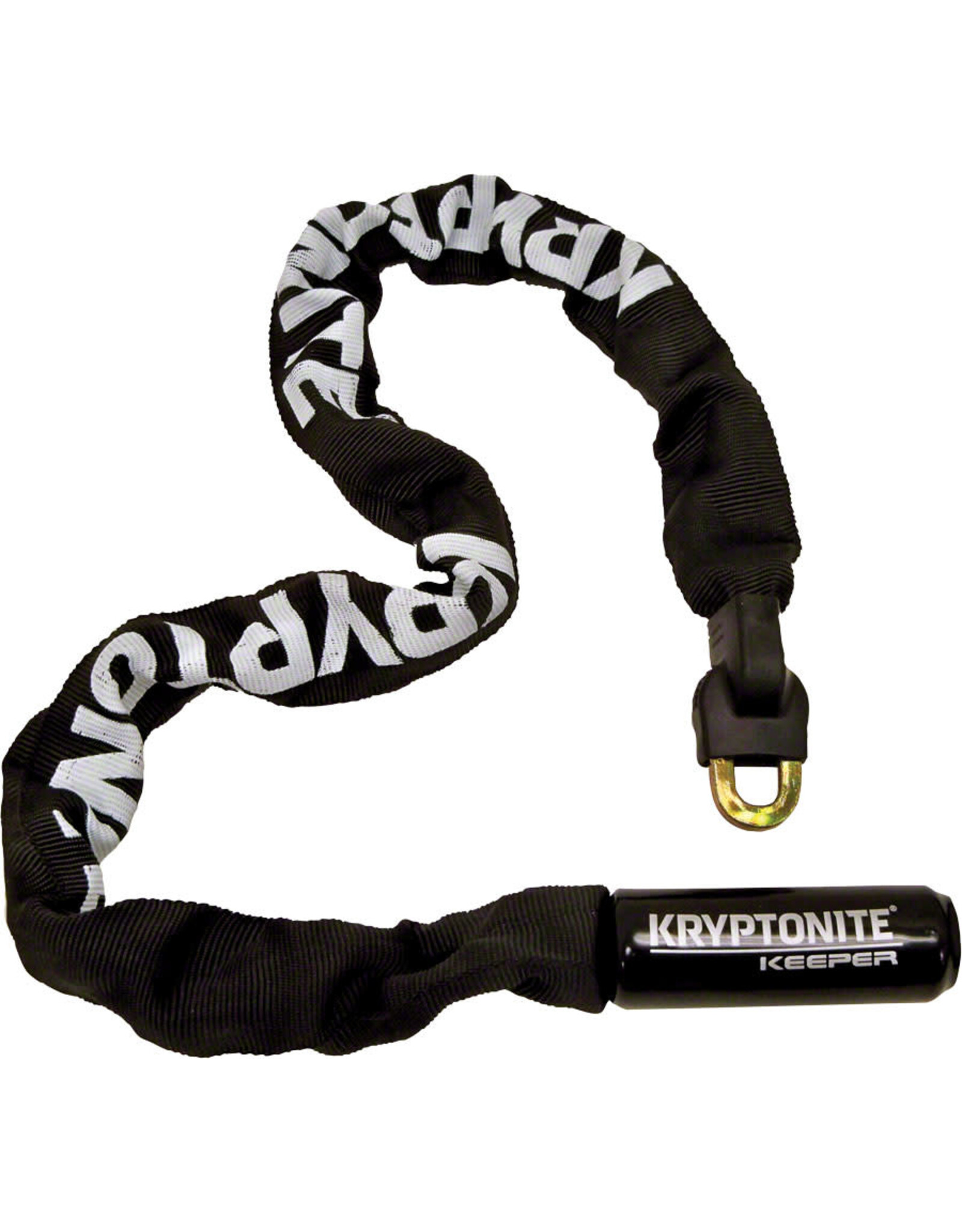 Kryptonite Kryptonite Keeper 785 Integrated Chain Lock - 85cm (2.8'), 7mm, Keyed, Black
