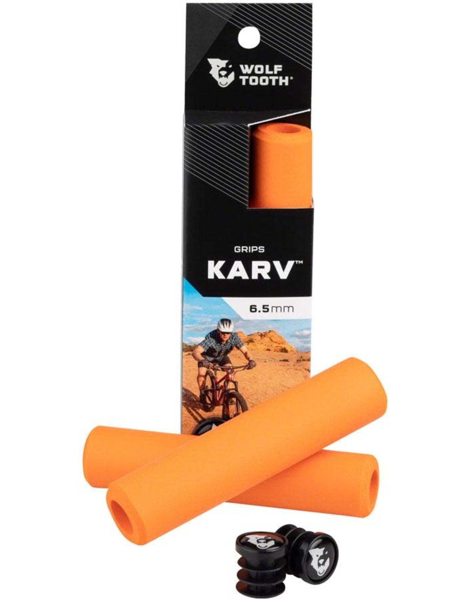 Wolf Tooth Wolf Tooth Karv Grips - Orange
