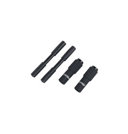 Jagwire Jagwire Sport 4mm Mini Inline Cable Tension Adjusters Pair, Black