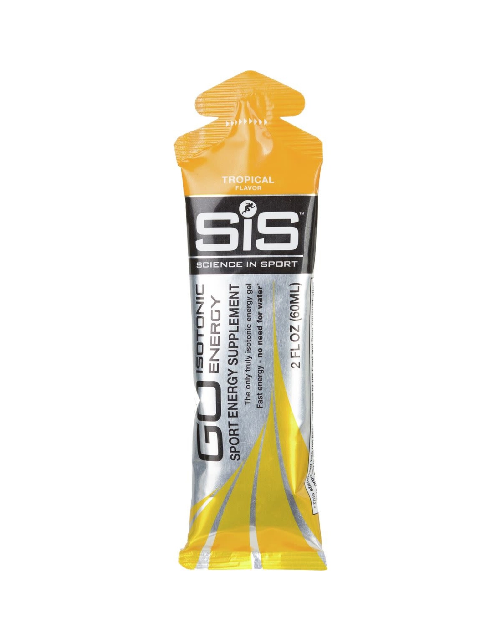 SIS Science in Sport Nutrition SiS GO Isotonic Energy Gel: Tropical, 60ml, each
