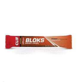 Clif Bar Clif Shot Bloks: Orange with 25mg Caffeine Box of 18