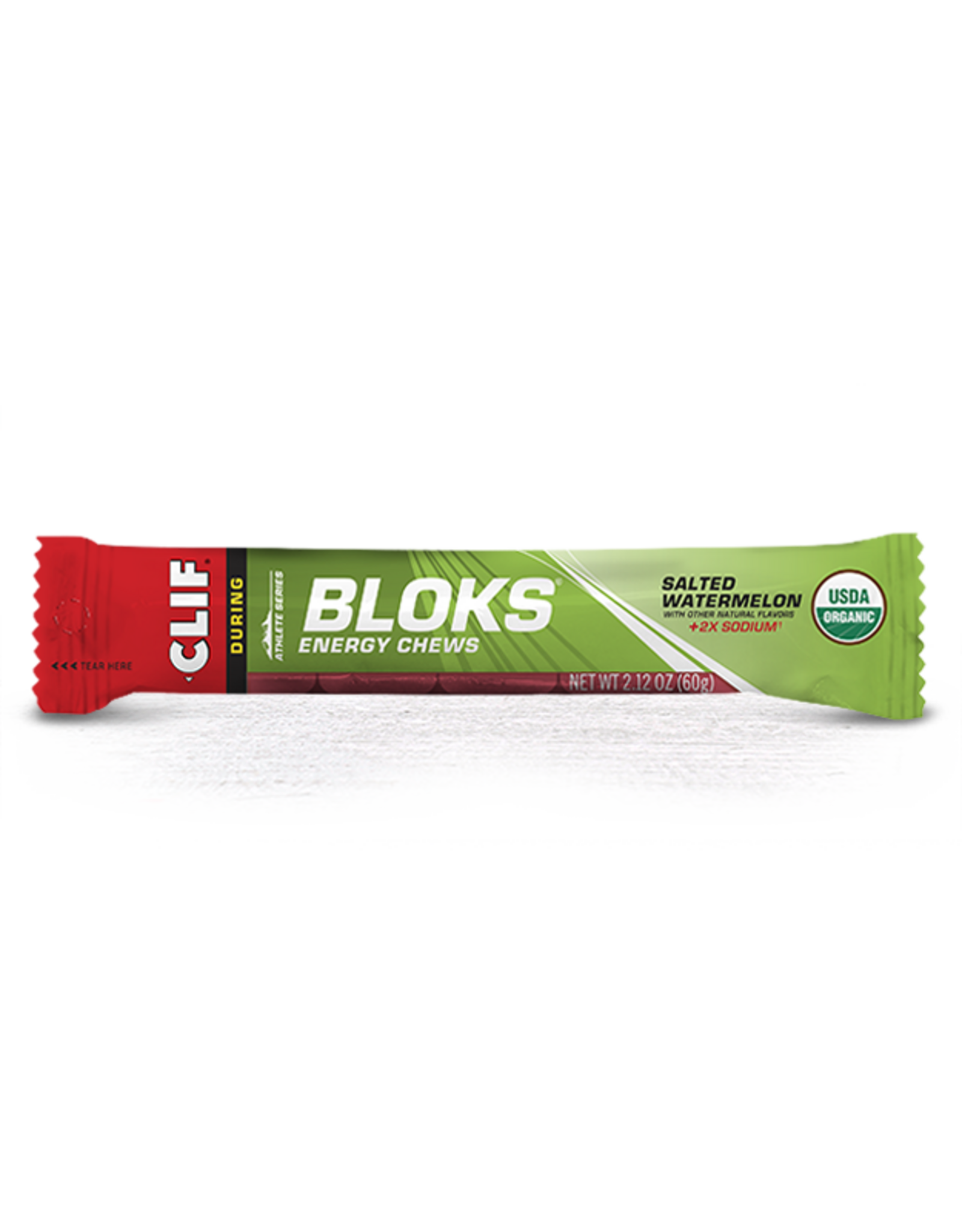 Clif Bar Clif Shot Bloks: Watermelon with 2x sodium each